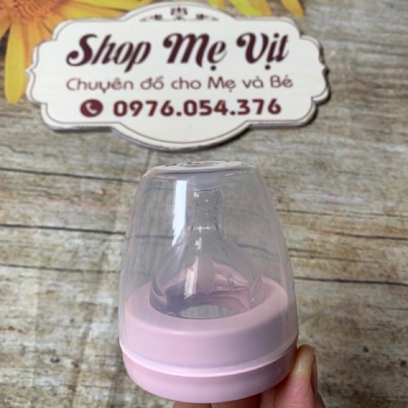 Bộ núm ti cổ bình nắp đậy Rozabi Compact