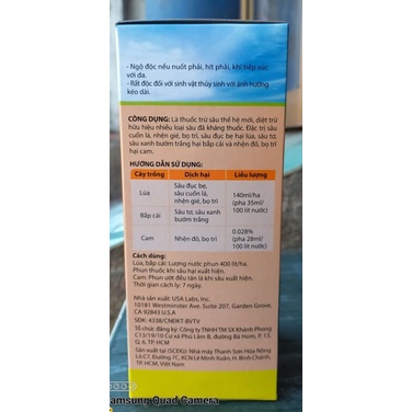 THUỐC TRỪ SÂU SINH HỌC NEWSODANT 5.5EC 500ml