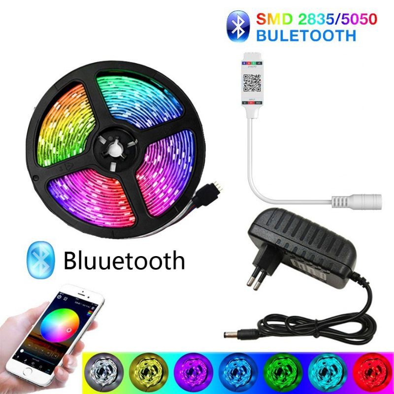 SMART LED RGB 5050 cuộn dài 5M - LED RGB Điều Khiển Bằng App Điện thoại