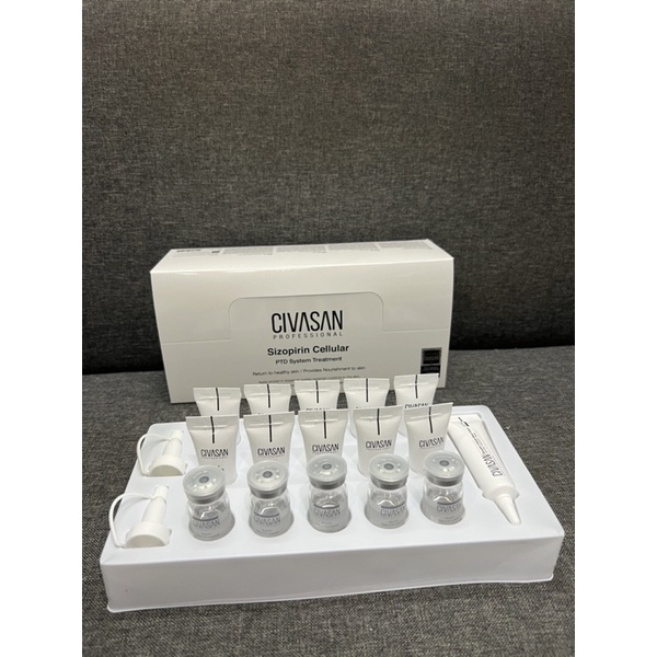 Bộ peel tái tạo da bằng protein Civasan Sizopirin Cellular