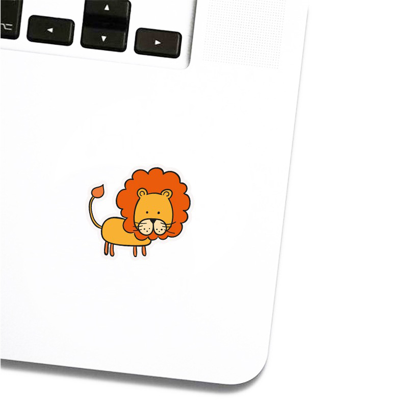 Bộ 50 Miếng Dán Trang Trí Chống Thấm Nước Hình Động Vật Hoạt Hình