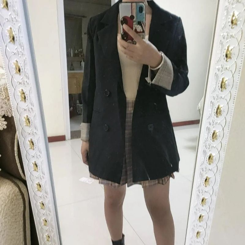 Áo blazer 2 lớp dặn có lót vai lên form cực đẹp đủ size | BigBuy360 - bigbuy360.vn