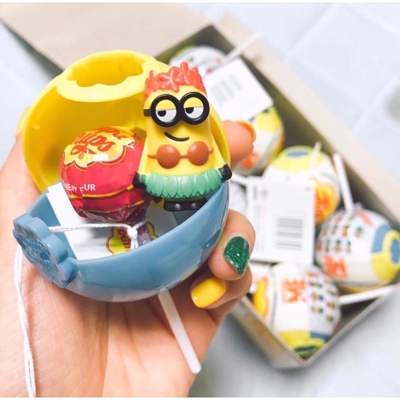 Kẹo minions chupa chups đồ chơi