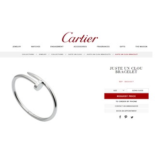 (Fullbox) Vòng đinh JUSTE UN CLOU BRACELET