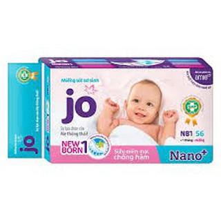 Miếng lót sơ sinh jo newborn 1 - 56 miếng, newborn2 - 40 miếng