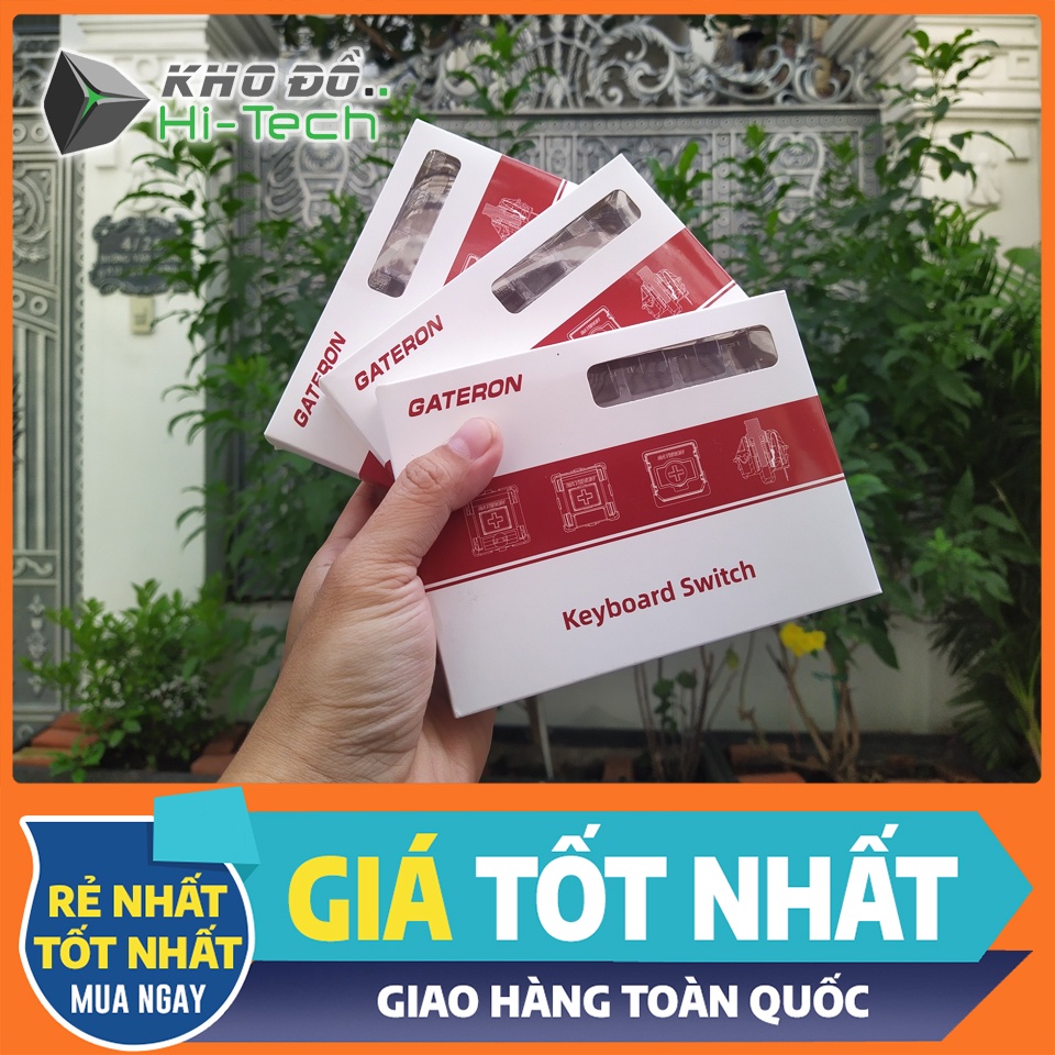 Hộp đựng switch Gateron 💖 𝘍𝘳𝘦𝘦𝘴𝘩𝘪𝘱 💖 Box Switch | Tester 35 Switch | Gateron Lube Station kèm khay cố định 35 switch