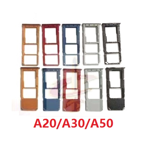 Khay Đựng Sim Điện Thoại Cho Samsung Galaxy A10 A20 A30 A50 A40 A60 A70 Giá Đỡ