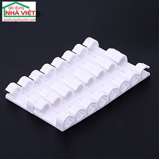 Bộ 16 đai cố định dây điện dán tường