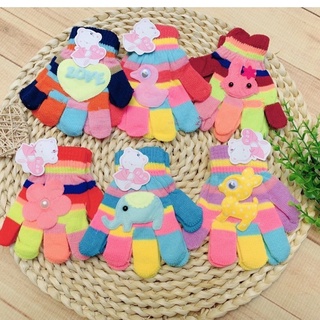 Găng Tay Len Lông Cho Bé từ 0-8 tuổi cực ấm, Bao Tay Len  Cho  Bé