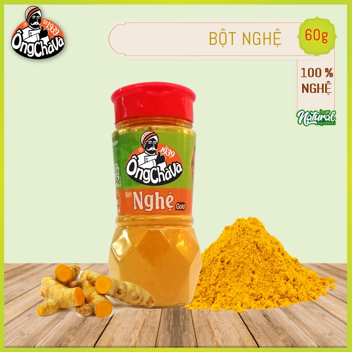 Bột Nghệ Ông Chà Và 60gr (Tumeric Powder)