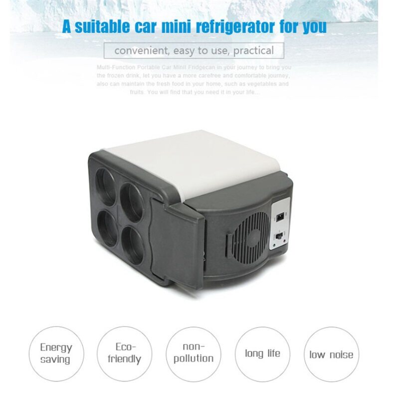 Hộp hâm nóng lạnh mini JIASHI 12V 6L cho xe hơi/ phòng ngủ