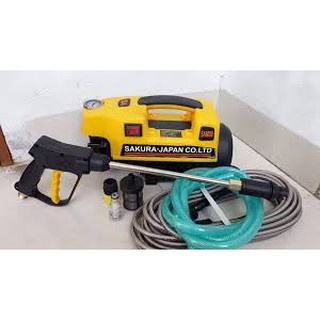Máy xịt rửa xe máy, o tô, mini cầm tay sakura áp lực cao 2500w 💦 MẠNH MẼ , BỀN BỈ 🔥 ĐỘNG CƠ TỪ gia đình, cửa hàng