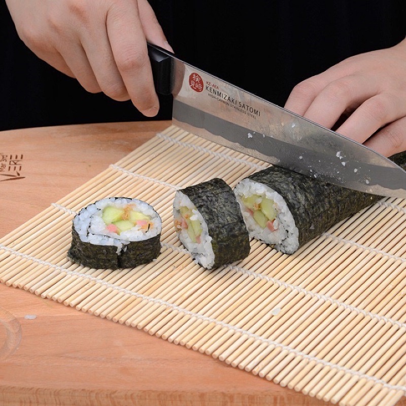 Mành Tre Cuộn Cơm , Rong Biển Kimbap, Cuốn Sushi, DECOR chụp ảnh, lót bàn ăn