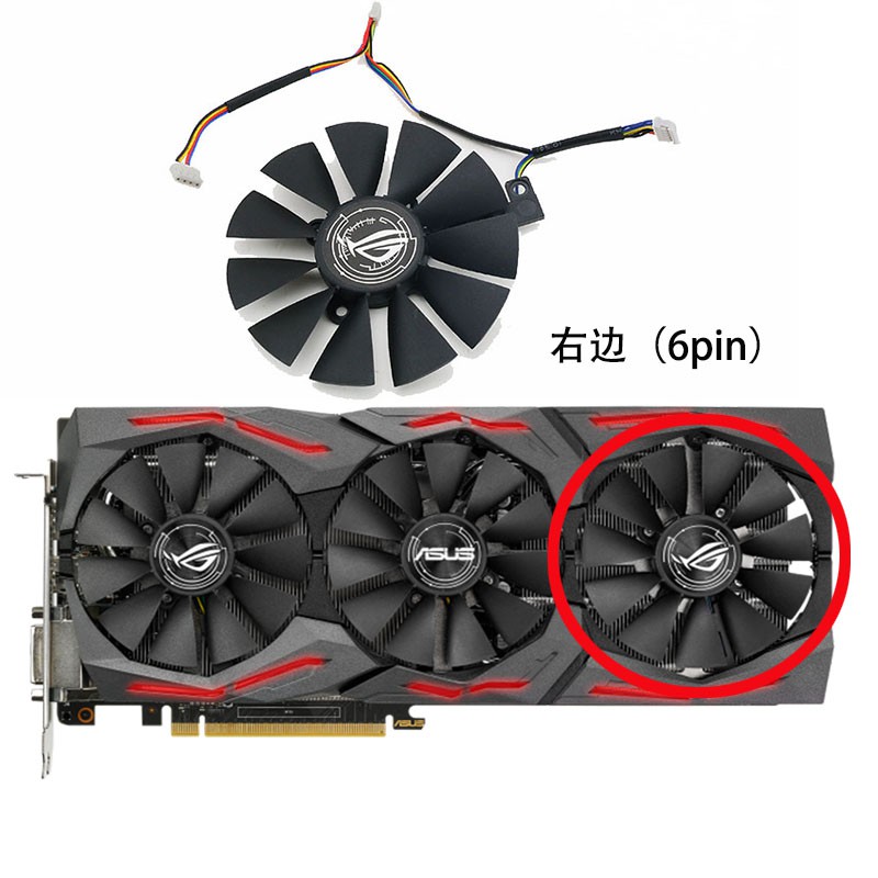 Ốp lưng in chữ cá tính cho Asus RX580 / 480 GTX1080Ti / 1080 / 1070Ti / 1070 / 1060