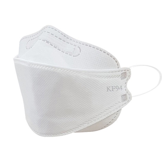 Khẩu trang y tế 4D KF94 gói 10 chiếc kháng khuẩn 99%, khẩu trang chống bụi hiệu quả