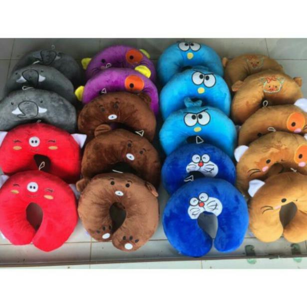 GỐI KÊ CỔ CHỮ U SIZE 35CM VẢI CO GIÃN ÊM MỊN. ẢNH SHOP