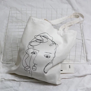 Túi tote mặt người ulzzang