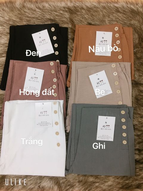 Quần ĐŨI Ống rộng 5 cúc xuất Hàn  &lt;LOẠI ĐẸP XẢ LỖ&gt; quần ống xuông đũi giá rẻ