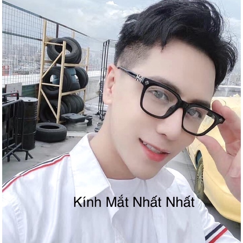 Gọng kính Chrome Hearts mắt vuông cá tính bản chuẩn - CH COX UCKER