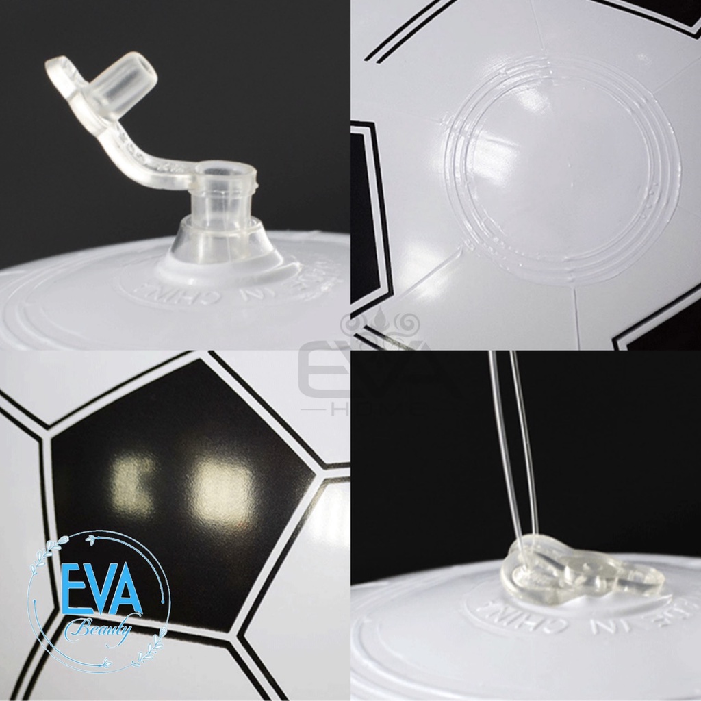 Đồ chơi Banh Bơm Hơi / Bóng Bơm Hơi Cho Trẻ Em Đá Banh Và Chơi Dưới Nước Bãi Biển 30 Cm Kèm Bơm Tay Tiện Lợi