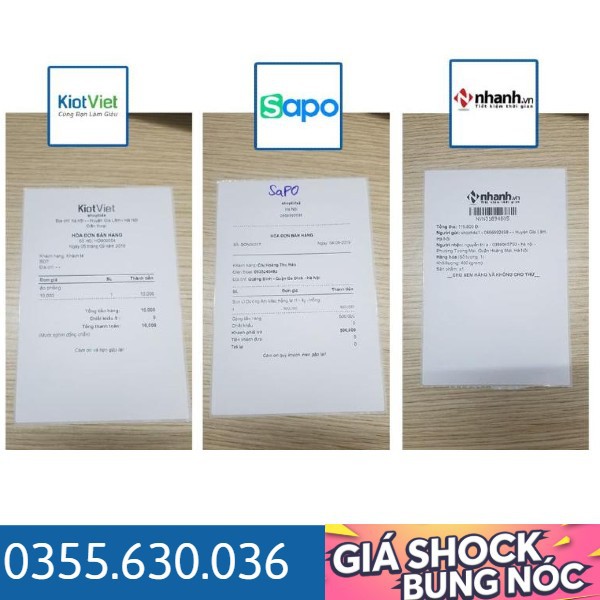 Máy in nhiệt The Greenery QR488– IN ĐƠN, VẬN ĐƠN