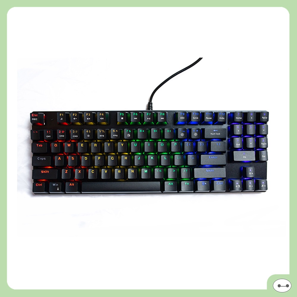 BÀN PHÍM CƠ E-DRA EK389 V2 LED RAINBOW PHÍM TKL CÓ NUMBPAD