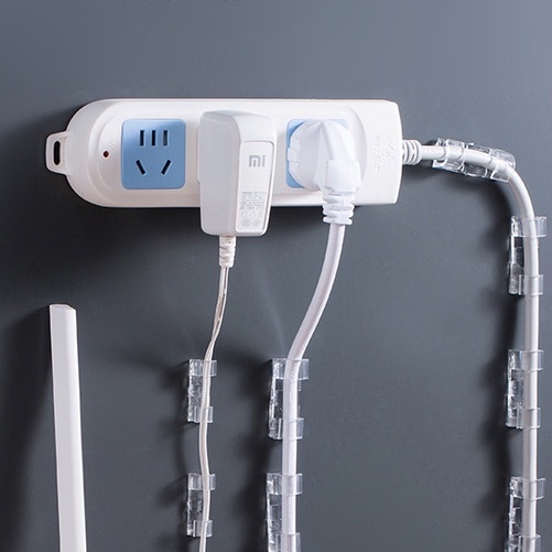 Nẹp Dây Điện Dán Tường, 20 Nẹp Dây Điện Chống Rối (Loại I)