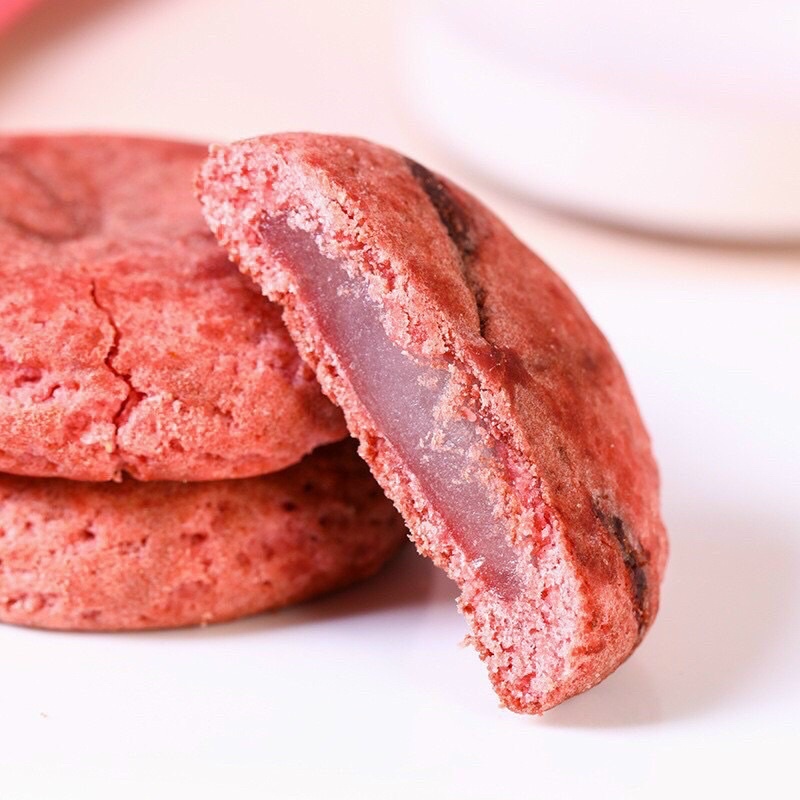 Bánh quy socola chip nhân mochi dẻo - Đài Loan | Ăn vặt ngon rẻ TaNo