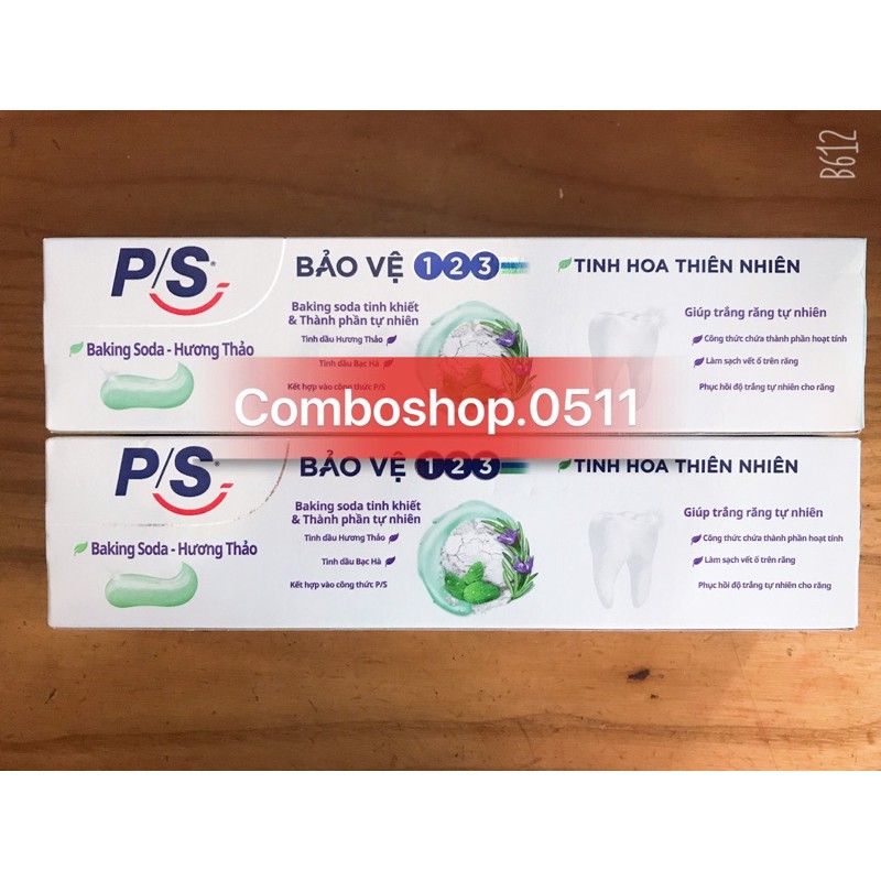 Kem đánh răng PS baking soda-hương thảo 180g