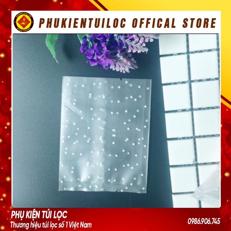 Set 100 Túi đựng bánh cookie/ bánh quy/ trà hoa nhiều kích thước- Phukientuiloc.com