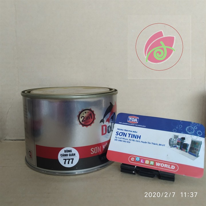 Sơn Bóng Cánh Gián 777 Dolphin 400g- Sơn Giả Gỗ Chỉ Cần 1 Bước