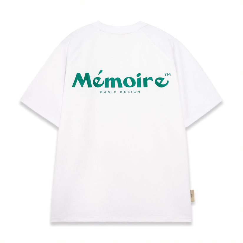 Áo thun nam nữ local brand unisex Fearow Mémoire Signature / Màu Trắng - MR102