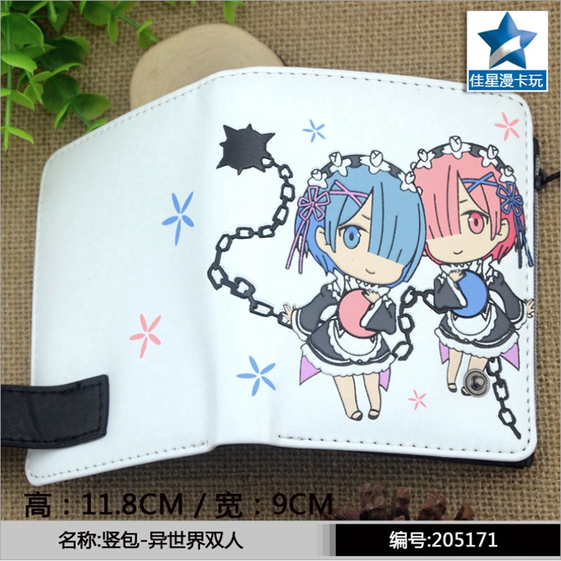 Anime Re Life In A Different World From Zero PU Wallet