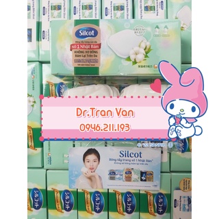 Bông tẩy trang Silcot Premium hộp xanh lá 66 miếng