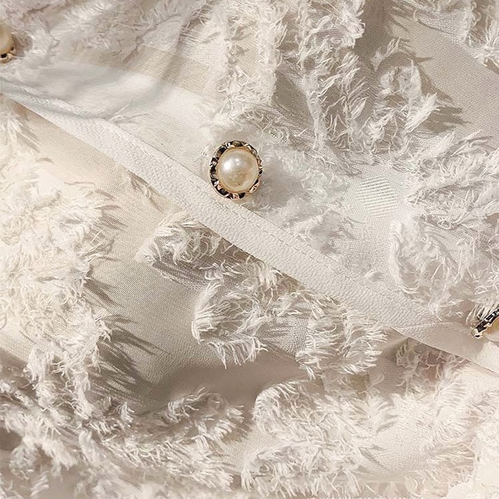 Áo Kiểu Voan Tơ Thêu Nữ Tính - New Thoi Trang