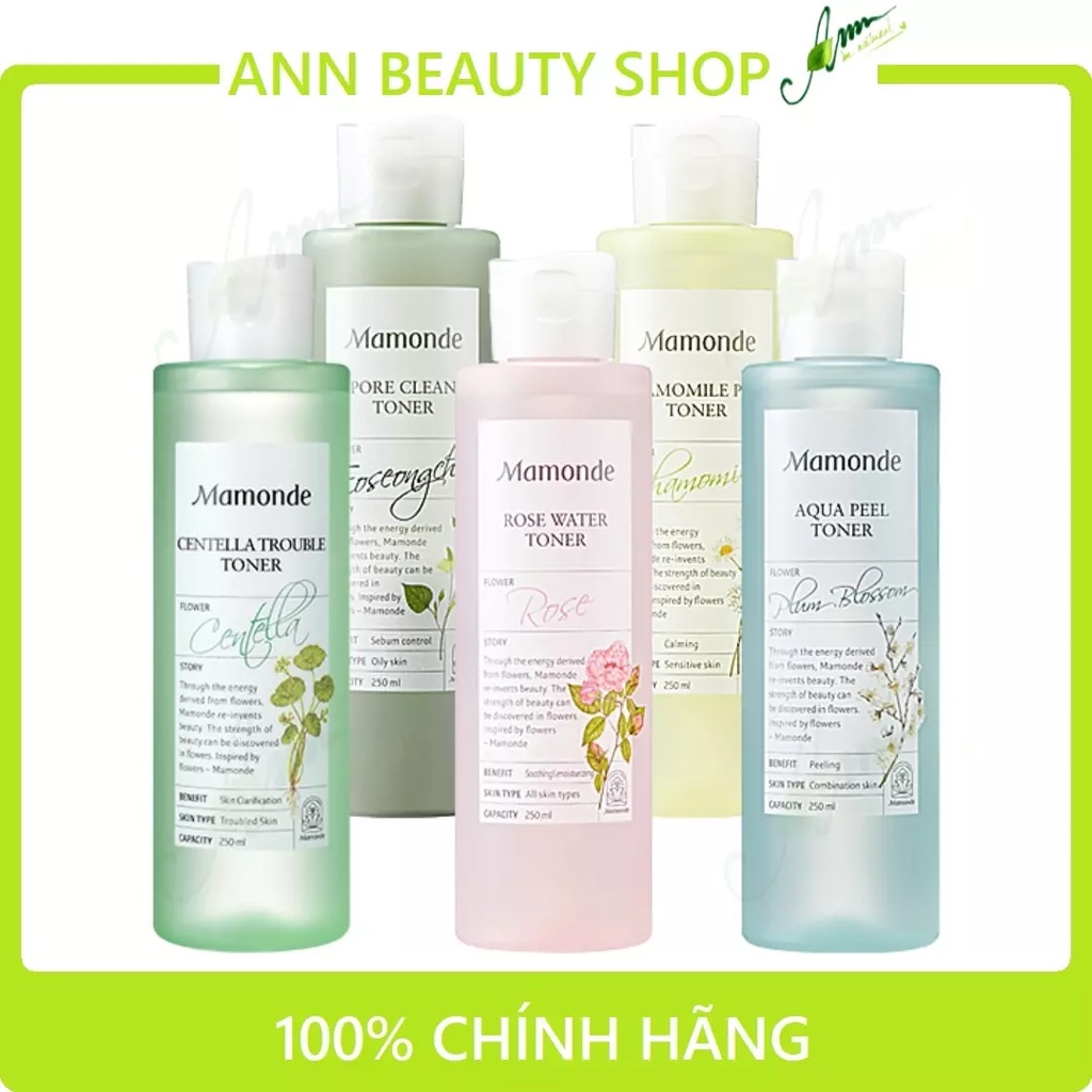 Nước Cân Bằng Da Mamonde Toner 250ml