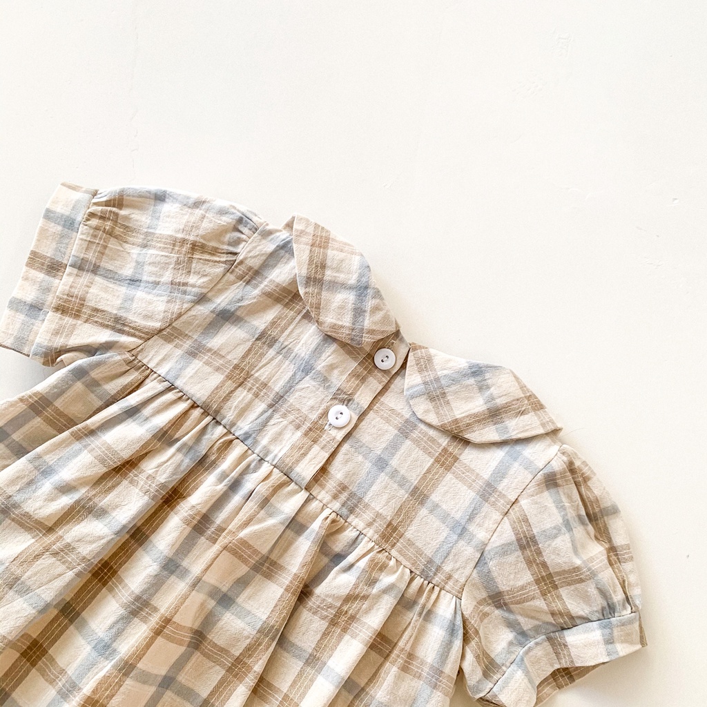 Đồ Liền Thân Ngắn Tay Cho Bé Gái Sơ Sinh