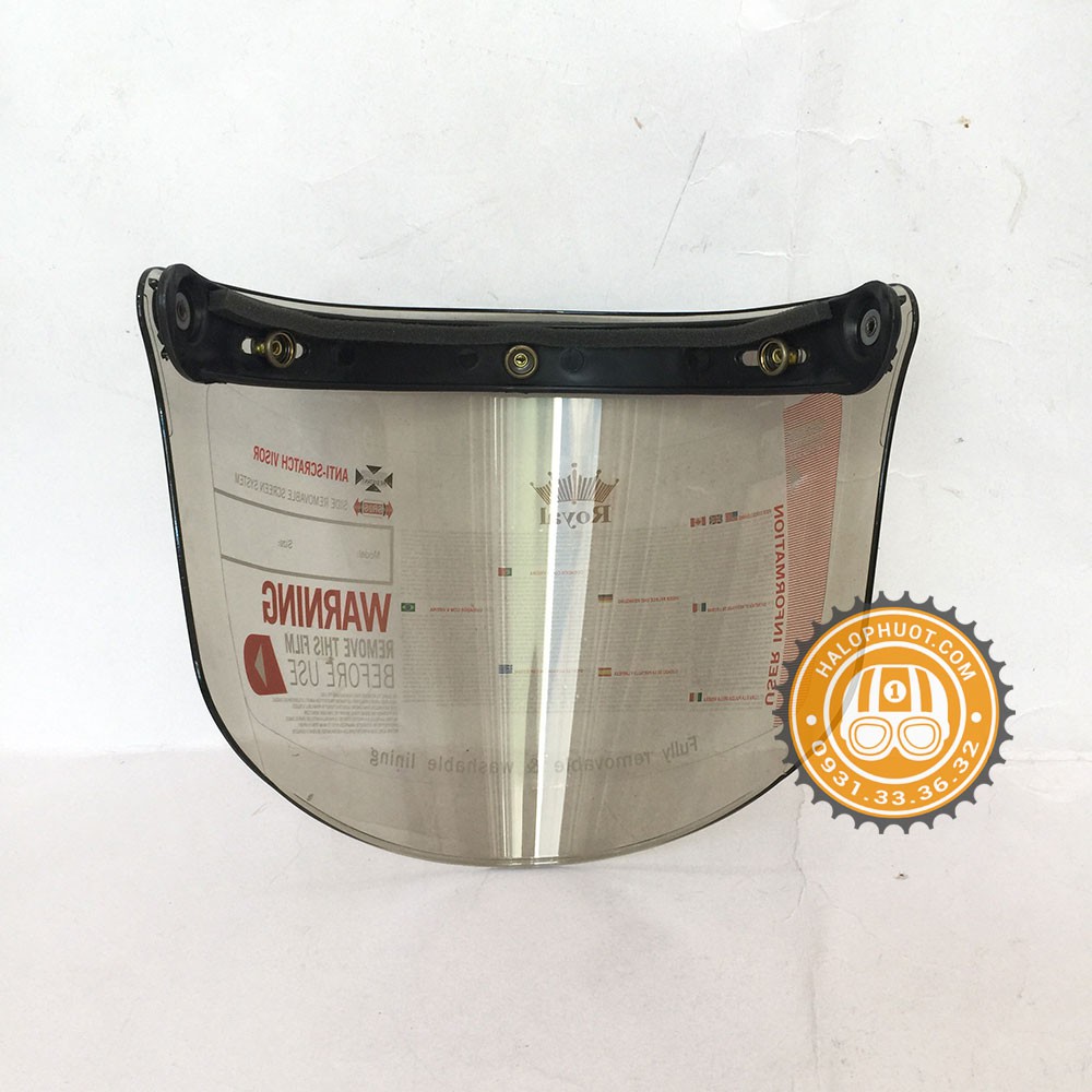 Kính Flat Royal cho nón bảo hiểm 3/4