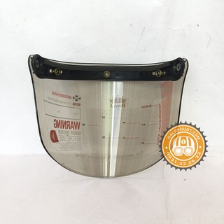 Kính Flat Royal cho nón bảo hiểm 3/4 (Khói Trà)