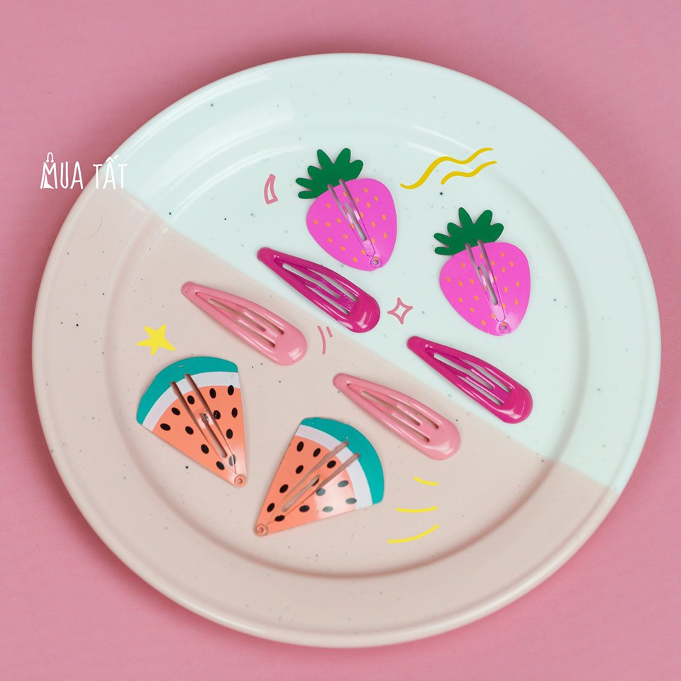 SET KẸP BẺ 4 KẸP CUTE
