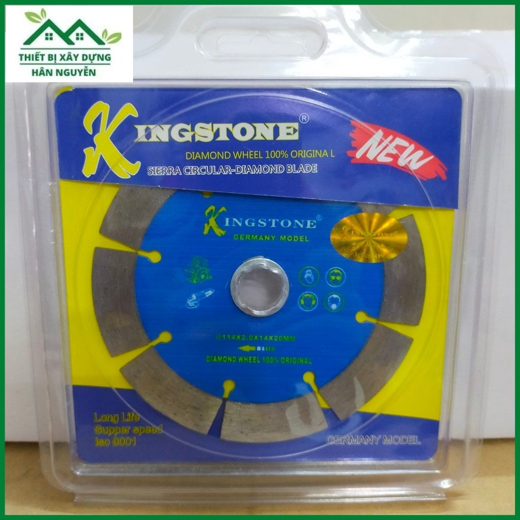 Lưỡi cắt gạch khô Kingstone 114mm dùng cho máy cắt cầm tay 1 tấc,đĩa cắt gạch chuyên cắt gạch,đá ,tường