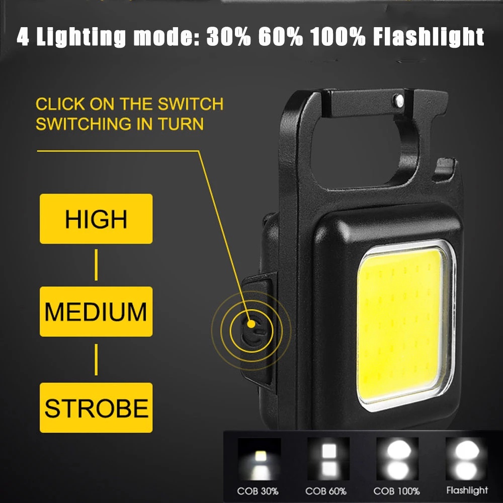 Mua 1 Tặng 3  Làm Việc / Đèn Pin Sạc USB / 800 Lumens Nhỏ Gọn Bỏ Túi