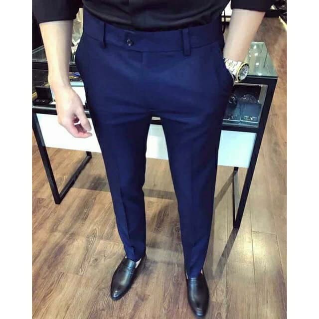 Quần Âu nam Tím Than (CAM KẾT ĐẸP) Quần Tây nam Tím Than dáng hàn quốc,không nhăn | BigBuy360 - bigbuy360.vn