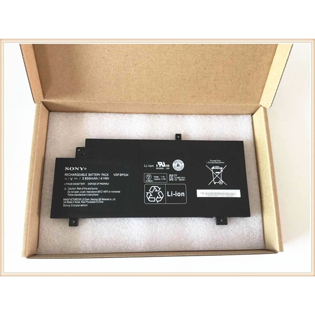 PIN - BATTERY SONY VGP-BPS34 CAM KẾT HÀNG ZIN XỊN