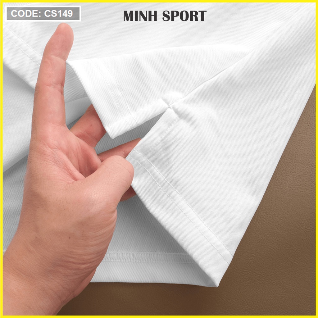 Áo Thun Polo Nam Ngắn Tay Cổ Bẻ Phối Sọc Cao Cấp mã AO.51