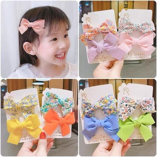 Set 2 Kẹp Tóc Nơ Cho Bé