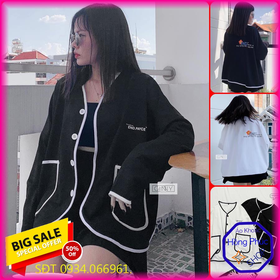 [Giá Sale] ÁO HOODIE NỈ NGOẠI HD1750 (Cardigan)