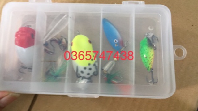 Combo mồi câu lure đẹp và độc trị săn