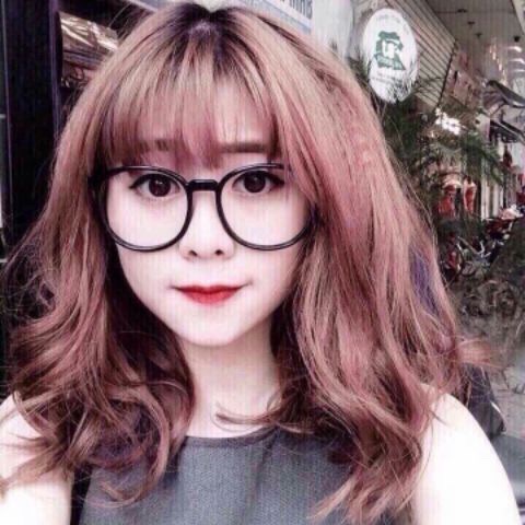 Mắt kính giả cận teen nam nữ thời trang - Gọng kính ngố tròn unisex