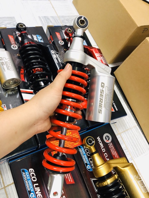 Phuộc chính hãng Yss dòng G-sport có tăng chỉnh dành cho dòng tay ga 1 phuộc vario vision click sh mode